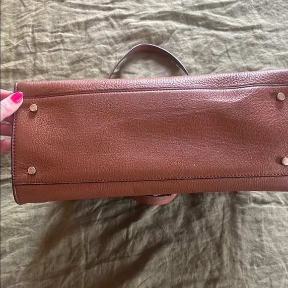 Kate Spade Brown Leather Tote Bag - Picture 6 of 6